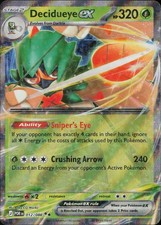Decidueye ex POR Sv: Perfect Order #12/88 Double Rare NM