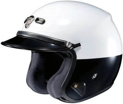 SHOEI Fits RJ Plat.R Le Lo-Rise B Open Face Helmet LaRge White