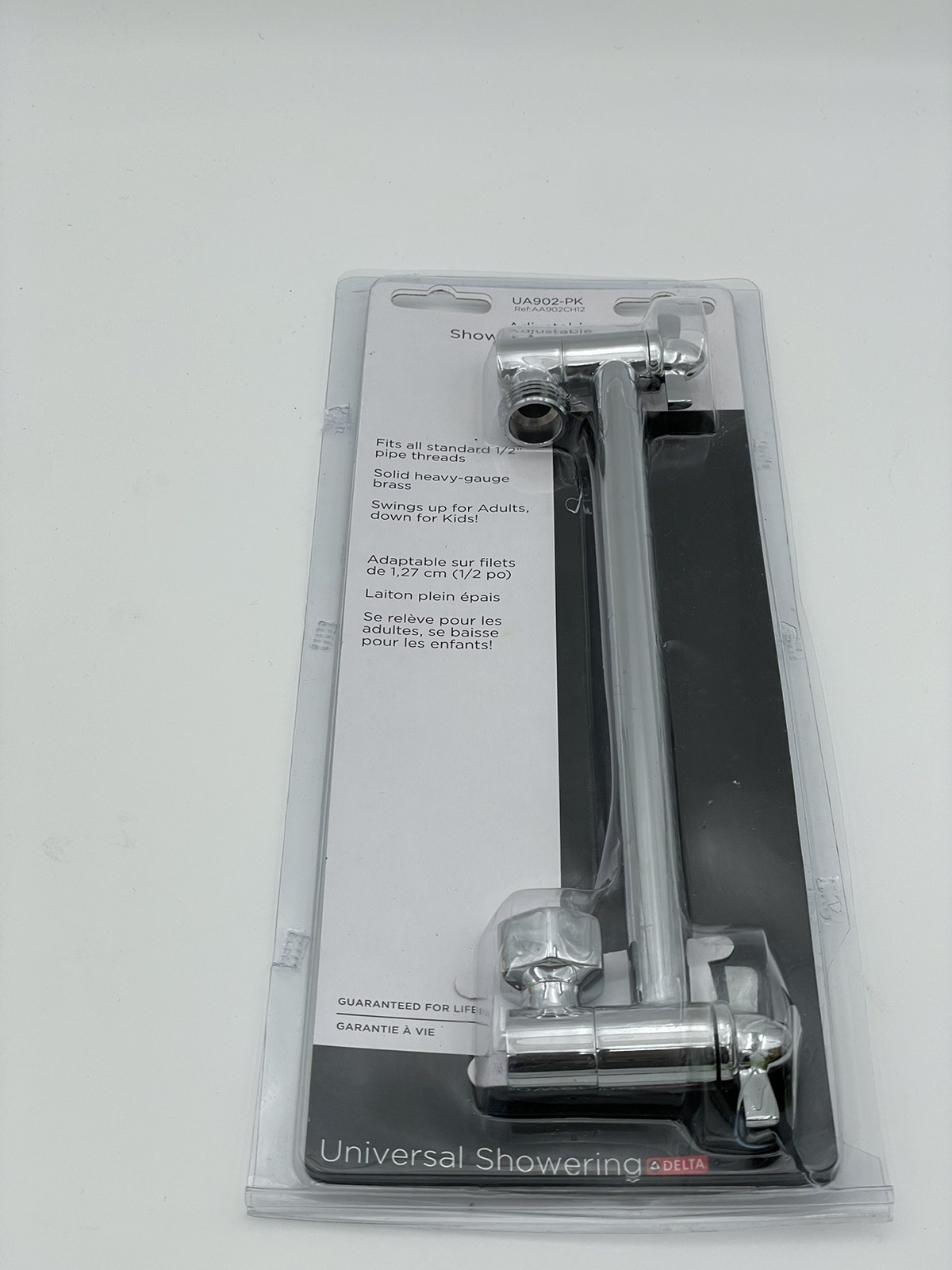 Delta Shower Arm Extender Showering Component Faucet Chrome 