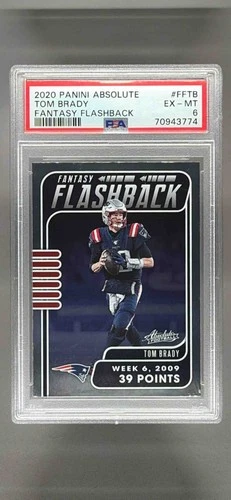 2020 Panini Absolute Tom Brady Fantasy Flashback #FF-TB Patriots