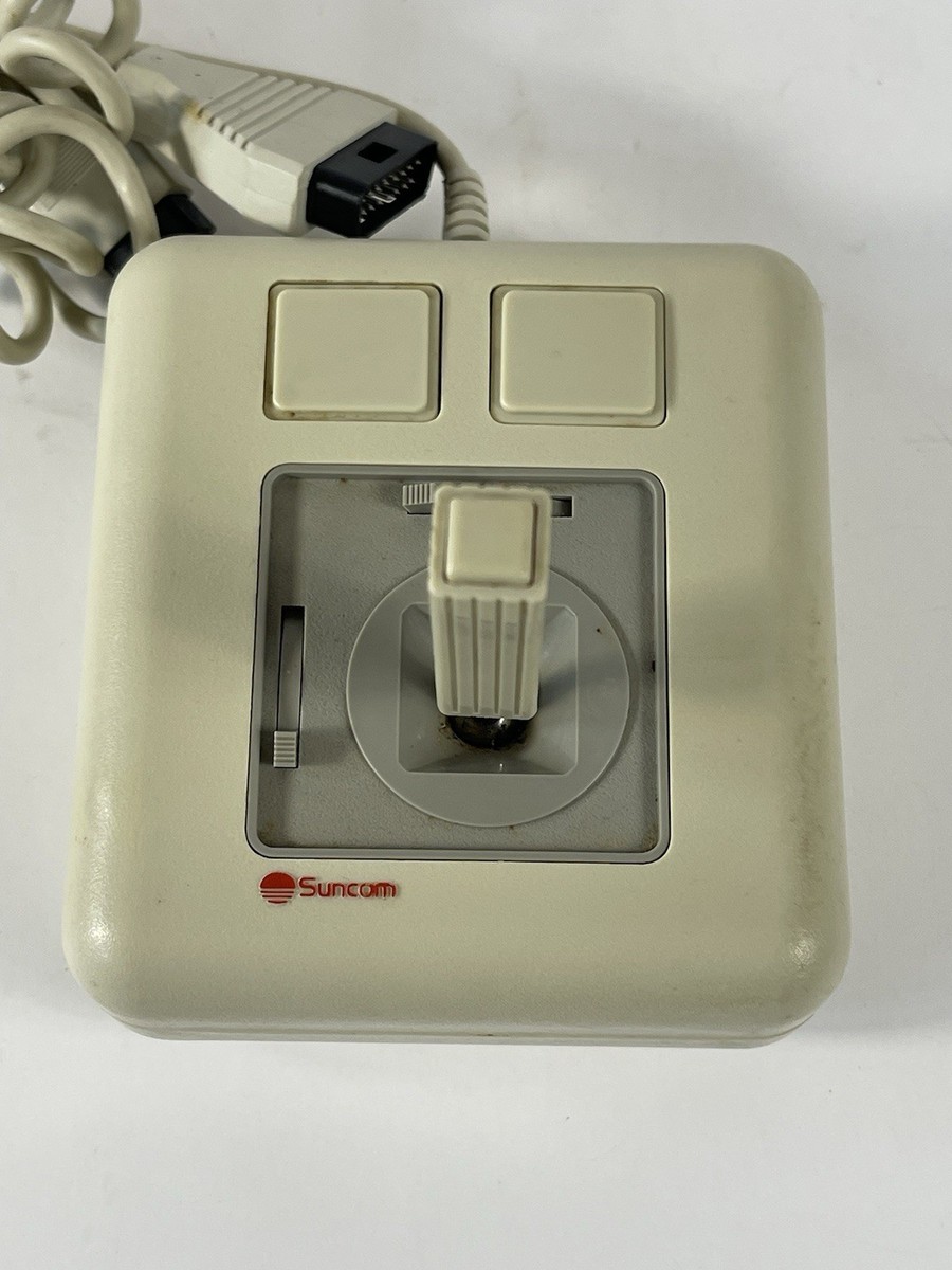 Vintage Suncom Tac1+ Analog Joystick Controller Apple ll & IBM PC Vintage Suncom Tac1+ Analog Joystick Controller Apple ll & IBM PC