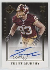 2014 Panini Limited Rookie Signatures 88/99 Trent Murphy #157 Auto 0s3