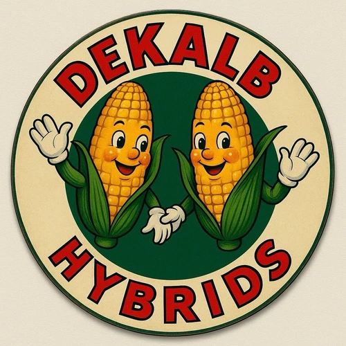 Dekalb  Hybrids Corn Farm Vintage  Style Metal Sign Hi Gloss !!