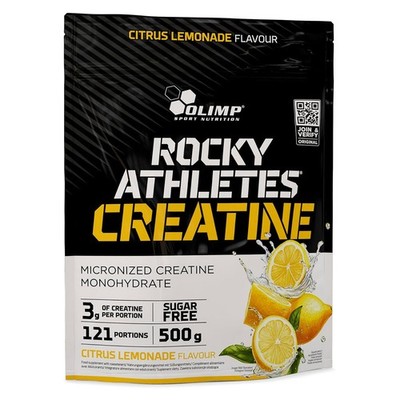 (33,80 EUR/kg) Olimp Rocky Athletes Creatine 500g Kreatin Leistung Ausdauer