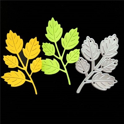 1pc Delicate leaf  Metal Cutting Dies DIY Scrapbooking Paper Cards Crafts RSO ON