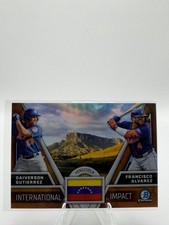 2024 Bowman Chrome #II-13 Francisco Alvarez / Daiverson Gutierrez International