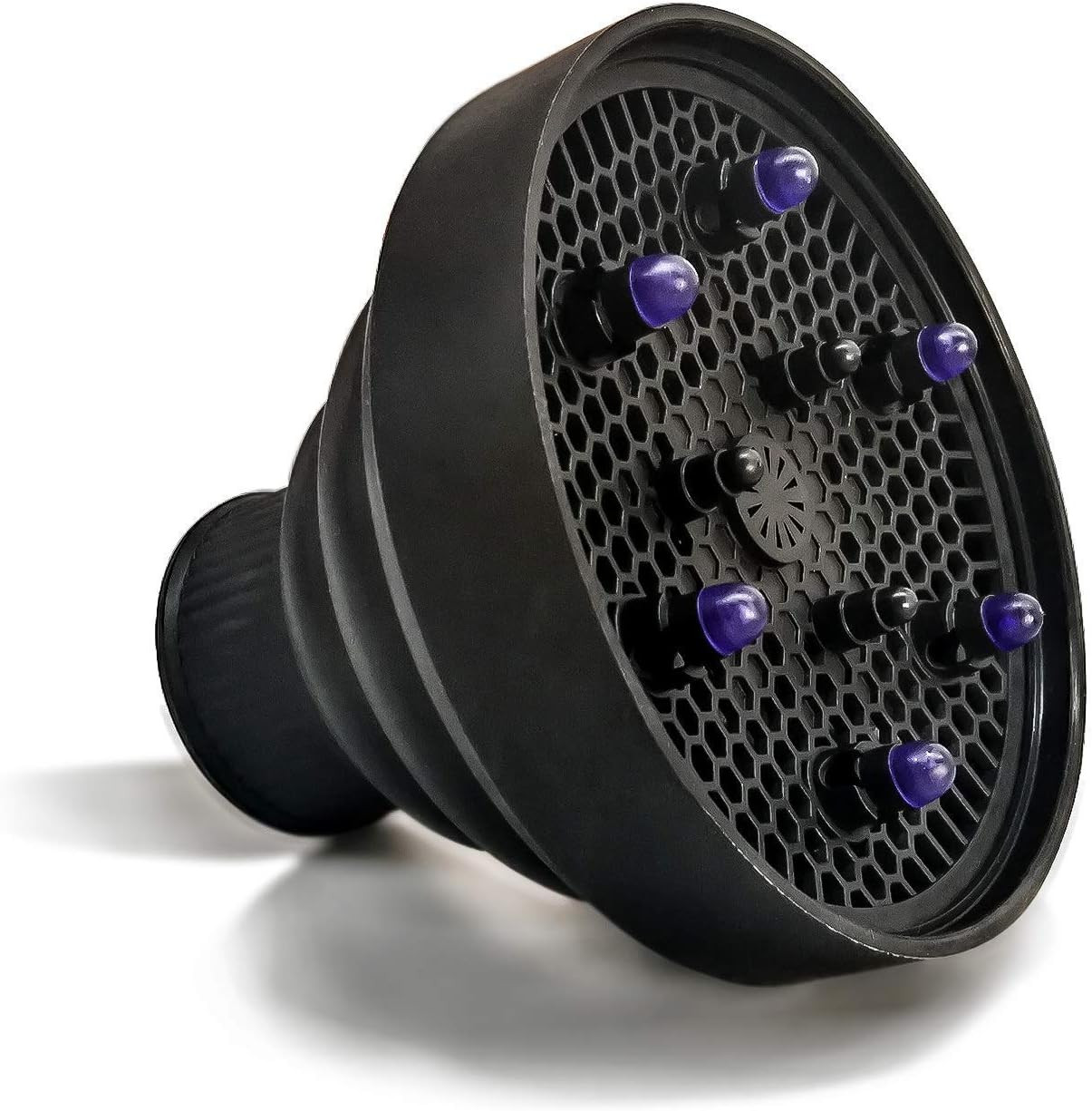 Diffusore Universale Pieghevole Silicone per Phon da Viaggio Professionale