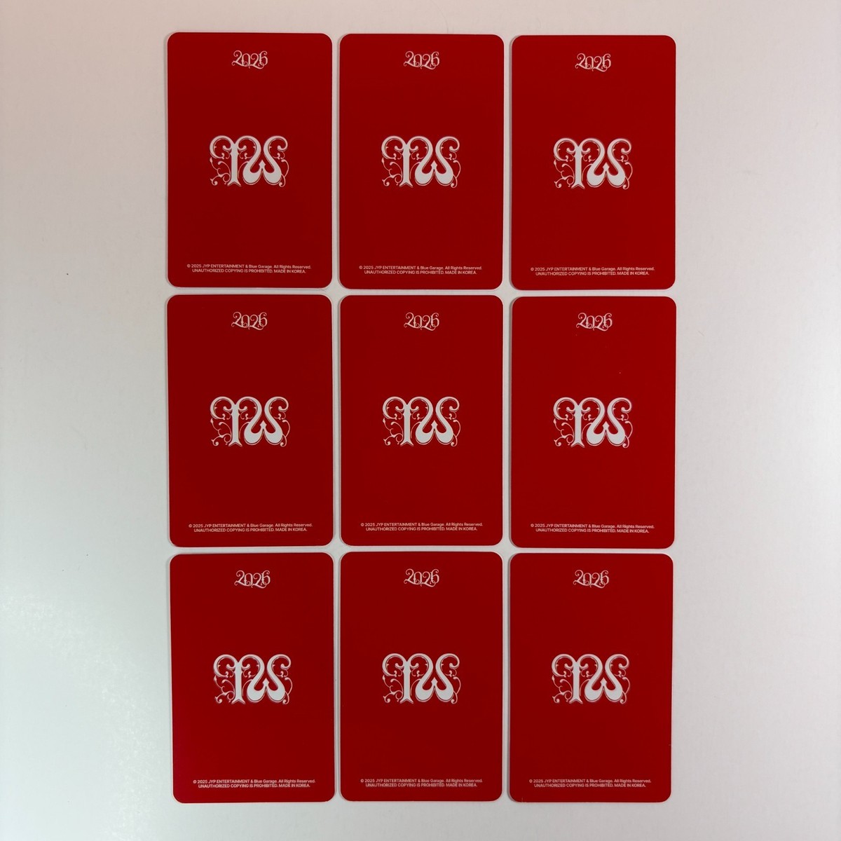 TWICE] 2026 SEASON'S GREETINGS [RED WHISPERS] Official Photocard