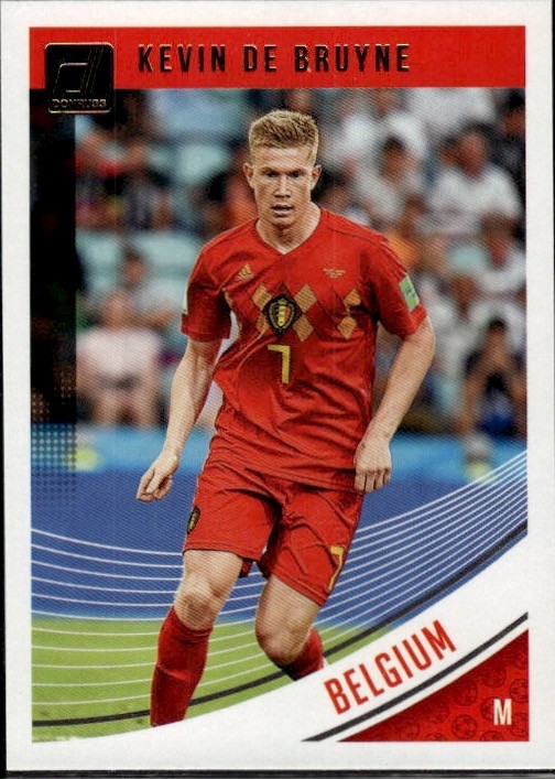 2018-19 Panini Donruss Soccer #101 Kevin De Bruyne BELGIUM MIDFIELDER 1btce