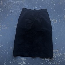 Vintage Wilsons Suede & Leather Black Pencil ...