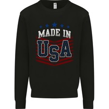 Hergestellt In Den USA Amerikanischer Herren Sweatshirt Pullover