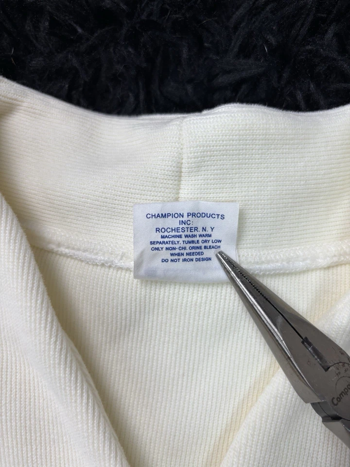 Cardigã suéter feminino Champion Brand creme tamanho médio - Imagem 3 de 4