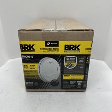 BRK SMCO2 10 Year Battery Photoelectric Smoke /Carbon Monoxide Detector 6 Count