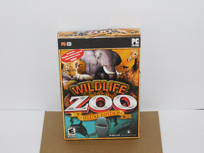 WILDLIFE ZOO DELUXE EDITION WIN PC CD ROM 2008