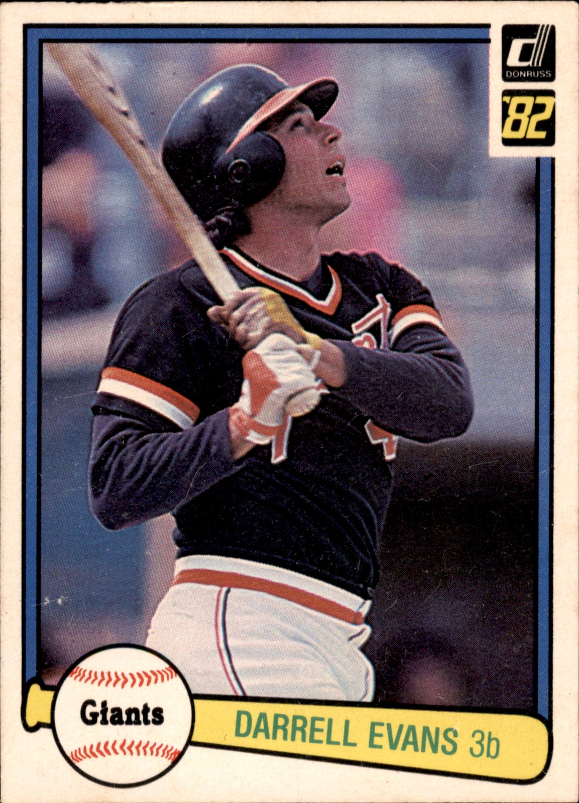 Darrell Evans #398 1982 Donruss