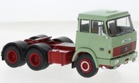 1:43 Ixo Henschel Hs19Ts Tractor Truck 3-Assi 1966 Light Green Red TR151.22 Mode