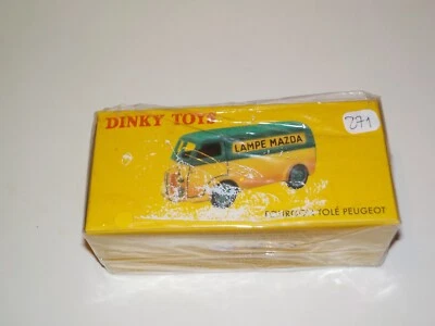 Peugeot Fourgon tôlé Lampe Mazda Dinky Toys Atlas 1:43 - Photo 1/2