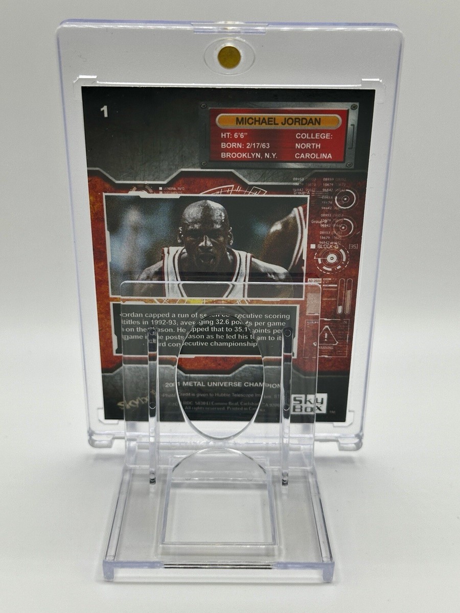 2021 Skybox Metal Universe Champions Michael Jordan #1 🔥🔥 | eBay