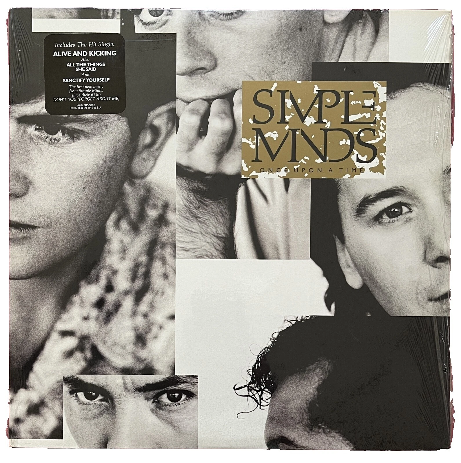 Simple Minds rock punk/new wave discos de vinilo