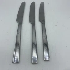 Oneida Chef's Table Everyday Flatware Butter Knives Set of 3 Stainless