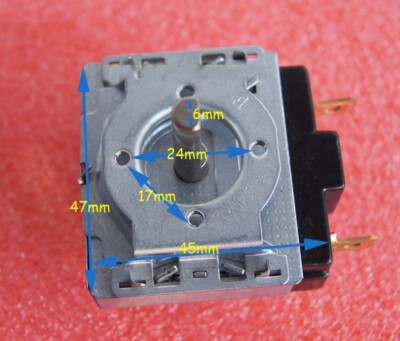 DKJ 30 Minutes 30M 15A Timer Switch for Electronic Microwave Oven Cooker 2.5CM