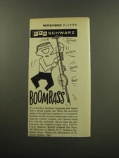 1959 F.A.O. Schwarz Boombass Advertisement