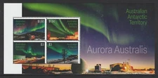 Australian ANTARCTIC 2025 AURORA AUSTRALIS Block ,MINISHEET  MNH - in STOCK NOW.