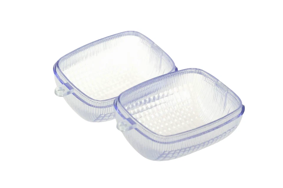 Lente de lámpara de señal de giro indicadora para Honda CBR600F4i; VTR1000S RVT RC5; CB600F; 2x Foto 3 de 4