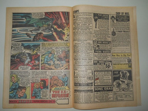 FANTASTIC FOUR #57 VG ( 1966 ) DOCTOR DOOM, SILVER SURFER, WIZARD, SANDMAN KIRBY - Bild 16 von 19