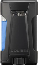 Colibri 2er Jet lighter Rebel II / Large Regulator / Level Indicator/7 Colours