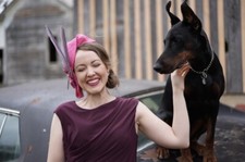 Kentucky Derby Hat, Hand Sculpted -Arabella Derby, Ascot, Wedding Fascinator