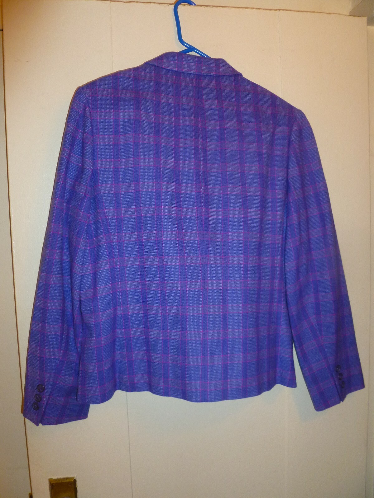 (2) Vtg Pendleton Wool Plaid Blazer Suit Jacket S… - image 12