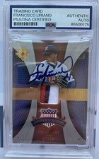 2007 Ultimate Collection /50 Francisco Liriano #PM-FL Patch PSA DNA Slabbed Auto