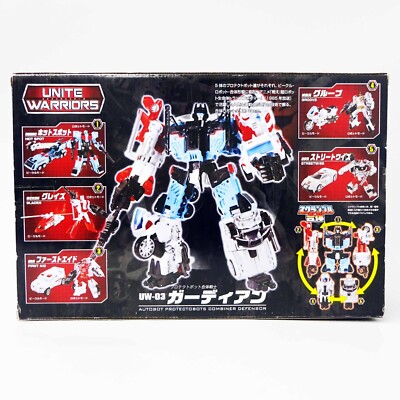 Transformers Unite Warriors UW-03 Guardian Action Figure Takara
