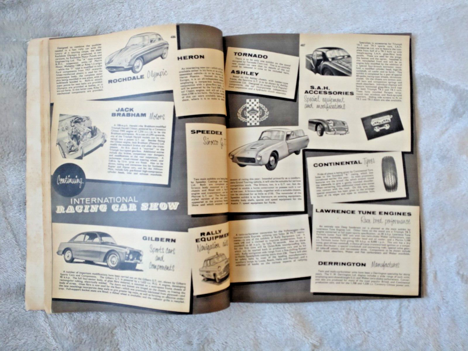 Practical Motorist Magazine January 1962 Mini Zenith TR3 Racing Car Show