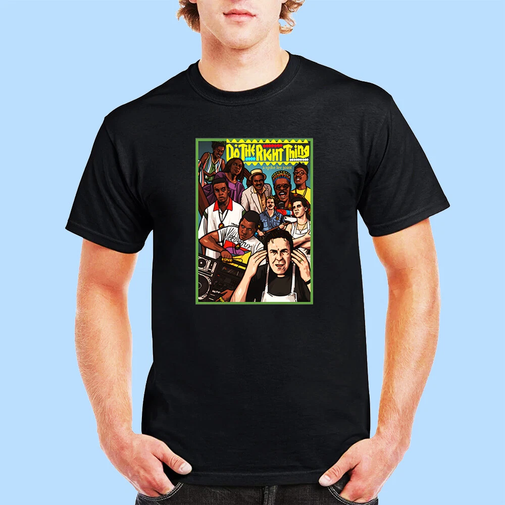 skræmt Resultat Booth New A SPIKE LEE JOINT DO THE RIGHT THING Black T-Shirt Size S 2XL | eBay