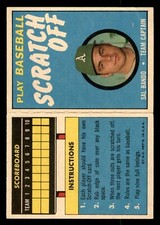 1970 Topps Scratch-Offs Baseball #4 Sal Bando VG
