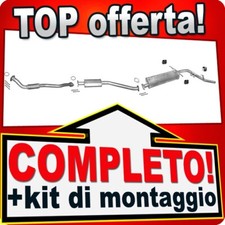 Scarico Completo per NISSAN NAVARA / NP300 / PICK UP (D22) 2.5 D TD dCi Marmitta