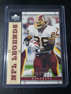 Clinton Portis - Upper Deck 2004 - Washington Commanders - NFL Legends