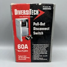 DIVERSITECH DDS-60U PULL-OUT DISCONNECT SWITCH