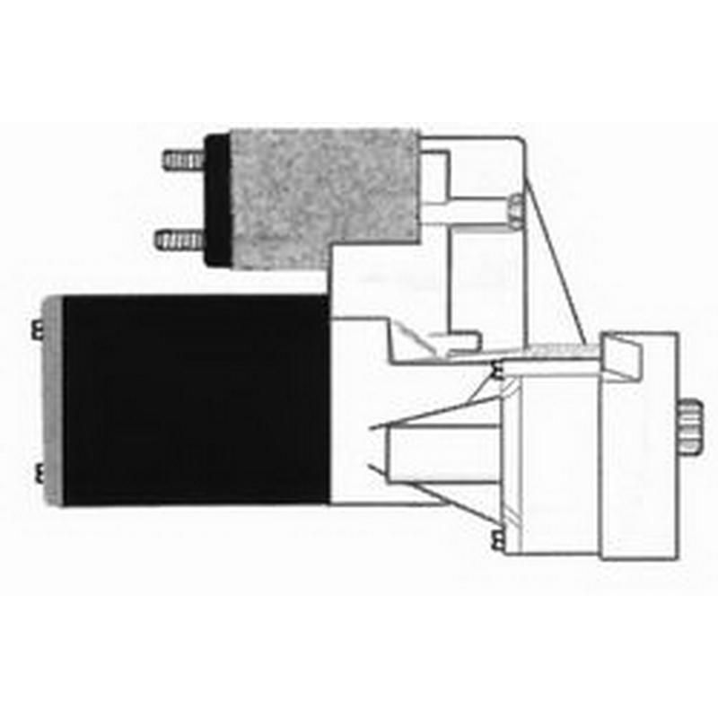 Powermaster Starter 9000; PowerMax Black 153/168t 141 Hitachi for SBC
