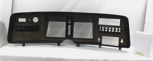 1973 PONTIAC CATALINA INSTRUMENT CLUSTER/RADIO/TEMP CONTROL/DASHBOARD TRIM/BEZEL