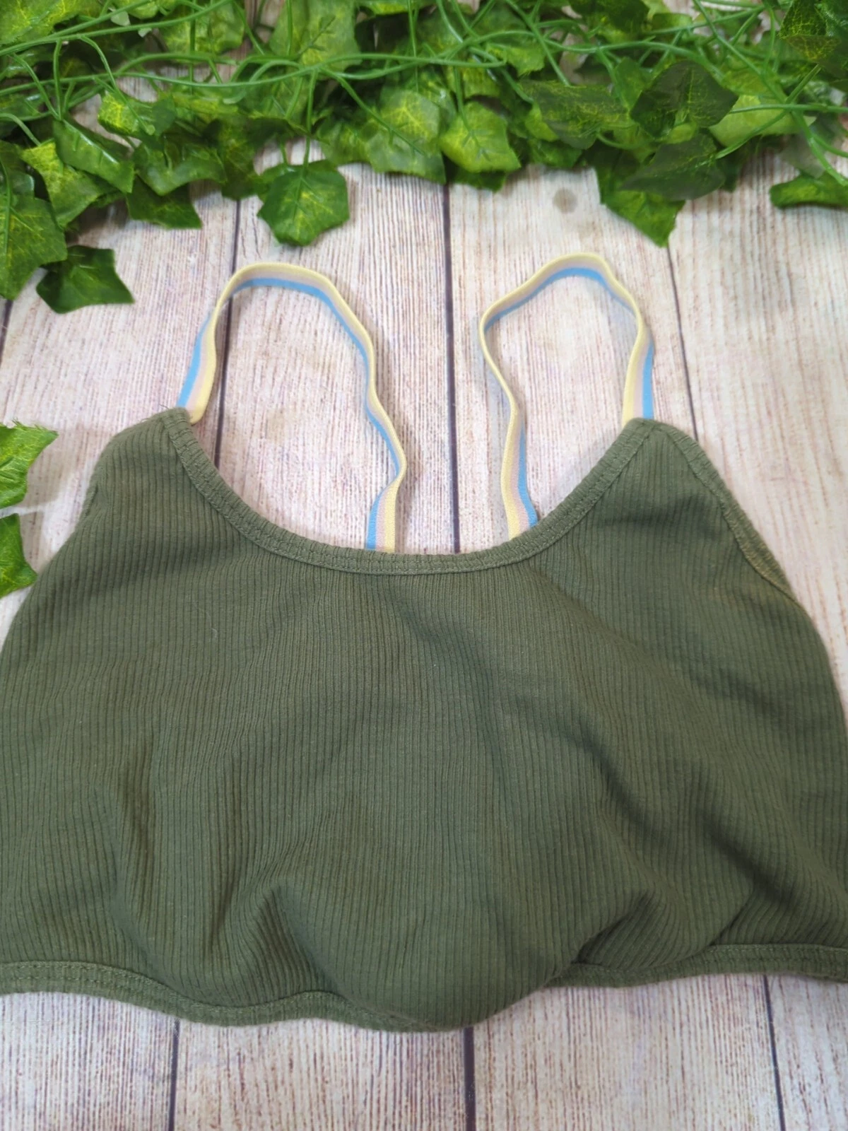 free-people-movement sports bra top twist back ribbed tank-bra