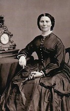 Clara Barton, First President of the American Red Cross --- Civil War Postcard