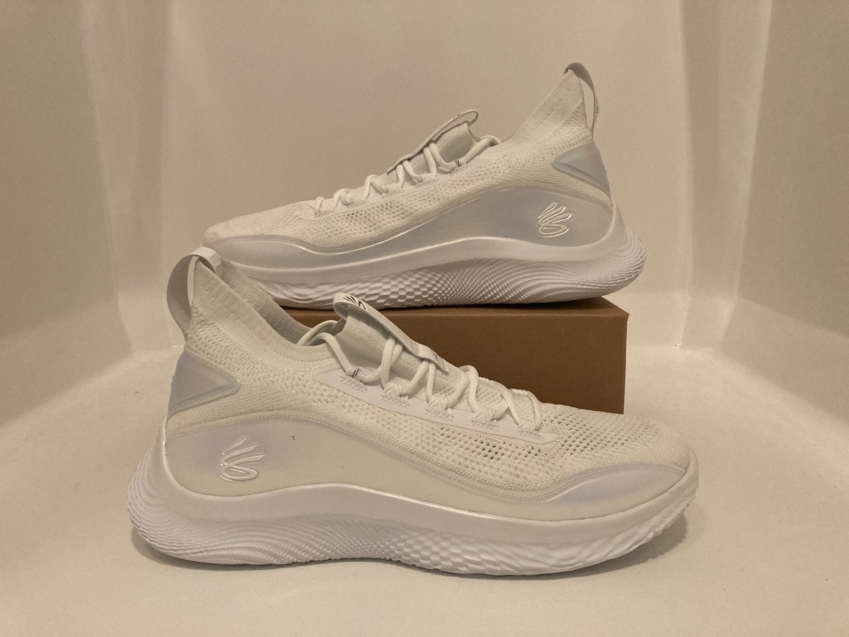 UA CURRY 8 ホワイト Under Armour Steph Curry 8 Iridium GS 4Y Women's 5.5 Wish Flow