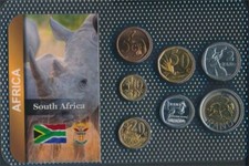 Monete Sud Africa Brillant fior di conio Serie di monete Da 2000 5 Cents fino  (