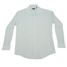 Kenneth Cole New York Men's Large Shirt Light Blue Long Sleeve Button Up