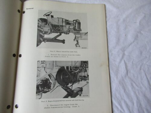 1965 IH International Harvester 3414 tractor loader service manual - Picture 5 of 8