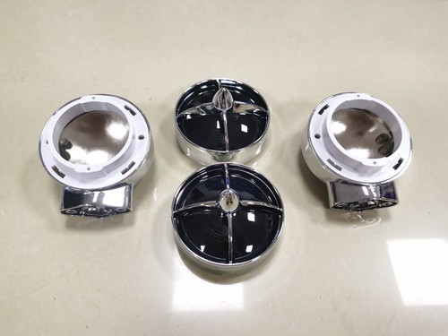 L&R Turn Signal Light Housing Smoke Lens Cover For Harley Heritage Softail FLST - Picture 2 of 6