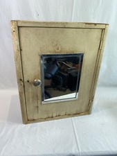 Armadio Murale Vintage Originale 1950 In Metallo Per Farmacia Medicinali